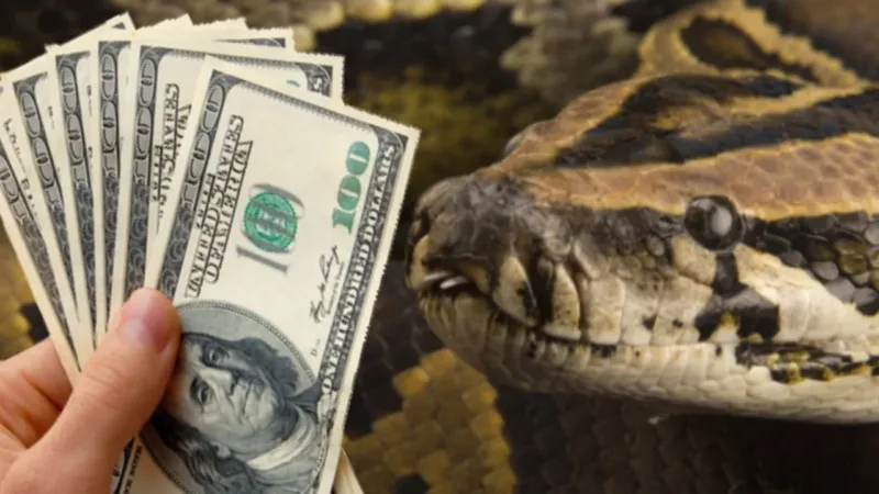 snake eats cash in nigeria jamb