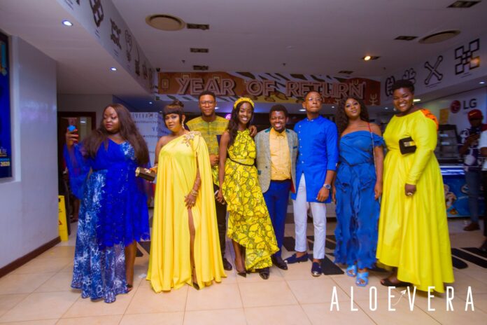 Blue-Aloe And Yellow-Vera As ALOE VERA Movie Premieres In Ghana 5 Blue-Aloe And Yellow-Vera As ALOE VERA Movie Premieres In Ghana peter sedufia movie