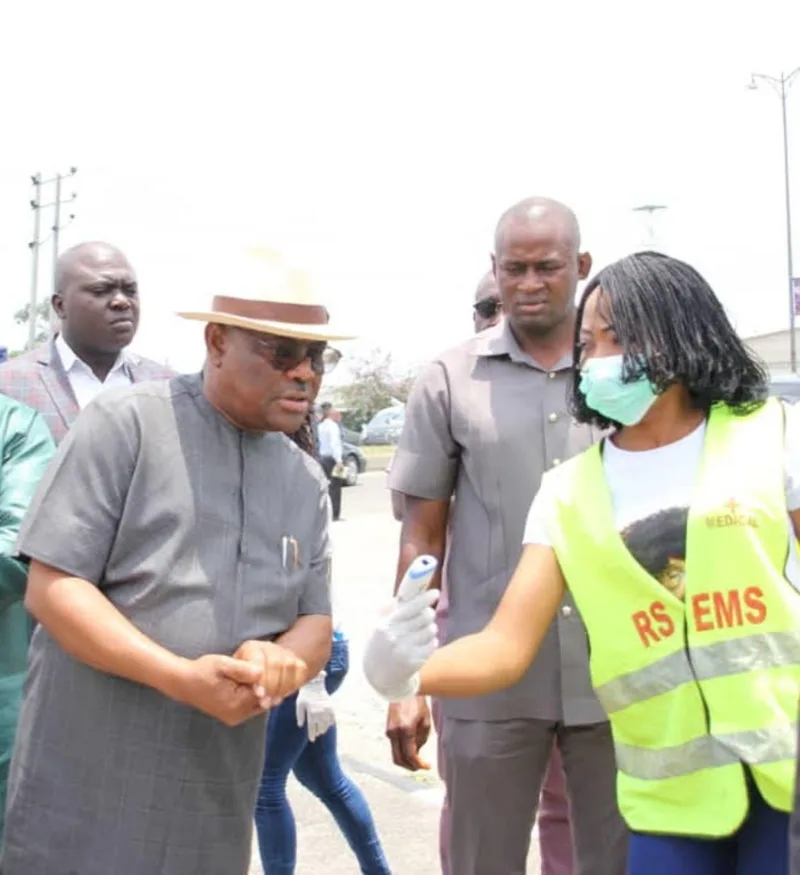 wike demolishes two hotels in eleme port harcourt ricers state lockdown executive order