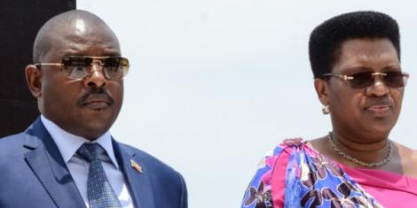 President Burundi Pierre Nkurunziza epouse Denise Nkurunziza 13 octobre 2017 0 729 486 2 REPORT AFRIQUE International