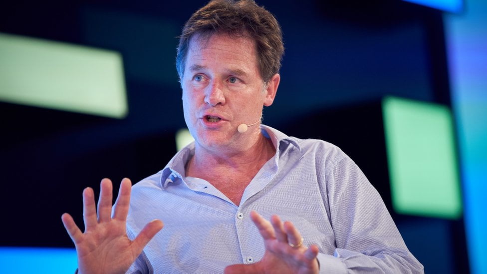 nick clegg Facebook Rejects 2.2m Ads Seeking to Influence Election in the US