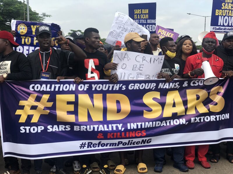 #EndSARS: Street Protests By Nigerians Demanding An End to Brutal Police Unit Gain Global Attention