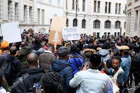 images REPORT AFRIQUE International Updates from #Endsars London Protest (Photos/Video)