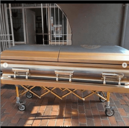 ginimbi's casket