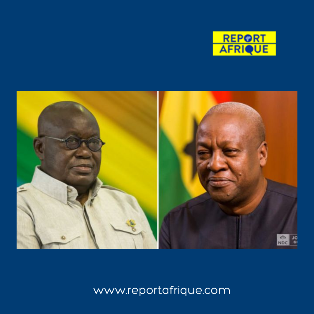 A race between old rivals REPORT AFRIQUE International Ghana Polls: Over 17 million Ghanaians vote to elect new president