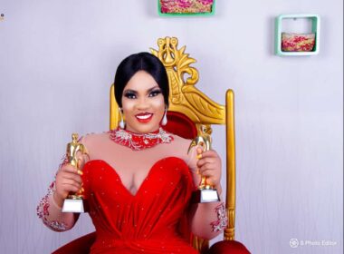 Matilda Lambert shines bright at Best of Nollywood Awards 2020
