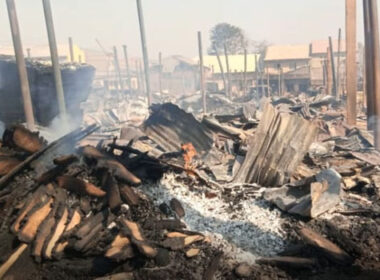 Fire outbreak razes popular Kugbo furniture market in Abuja