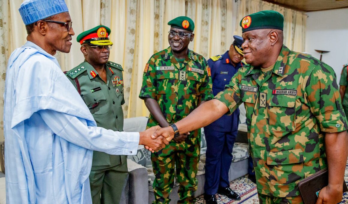 Buhari sacks service chiefs, Makes Fresh Appointments 5 Buhari sacks service chiefs, Makes Fresh Appointments