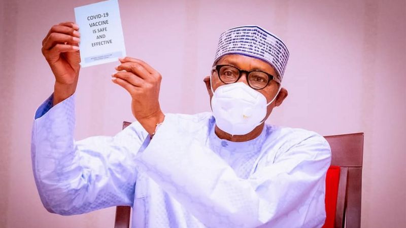 Buhari, Osinbajo receive COVID-19 vaccination