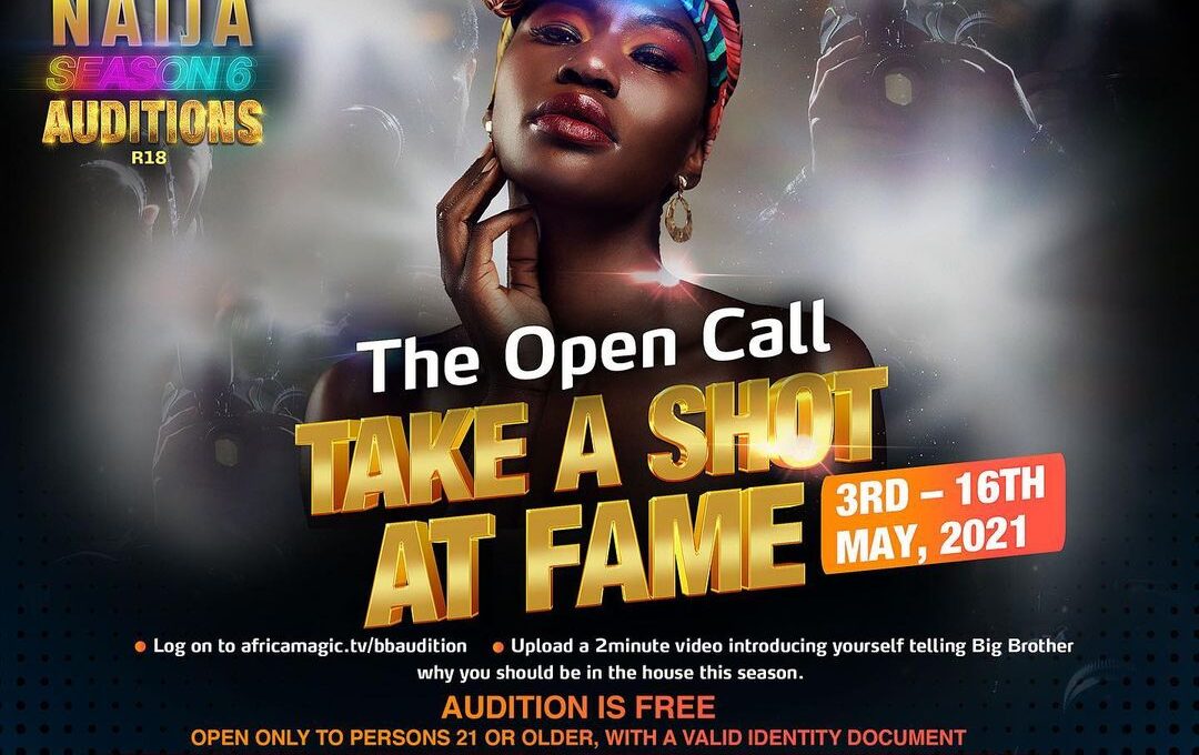 Open Auditions For Big Brother Naija (BBNAIJA) Season 6 Starts On Monday May 3 5 bbnaija 2021 big brother nigeria