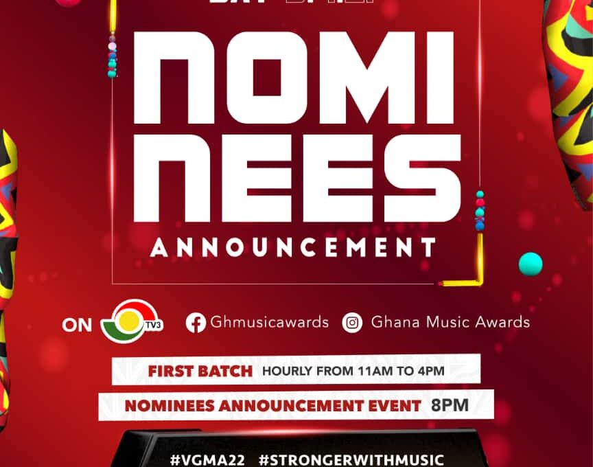 22nd Vodafone Ghana Music Awards Nominees To Be Unveiled On April 3 5 IMG 20210401 WA0001 REPORT AFRIQUE International
