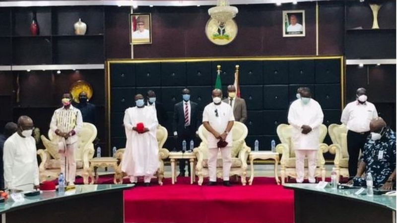 Nigeria: South East Governors Launch Regional Security Outfit, Ebube Agu 5 South East Governors Launch Regional Security Outfit, Ebube Agu
