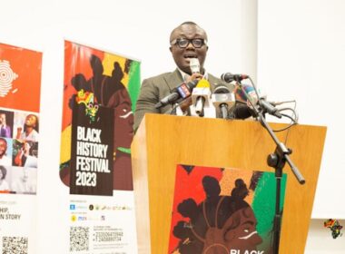 ET7A9810 2 696x464 1 REPORT AFRIQUE International Bola Ray Pledges GHC1m Radio & TV Air Time Sponsorship For Black History Festival 2023