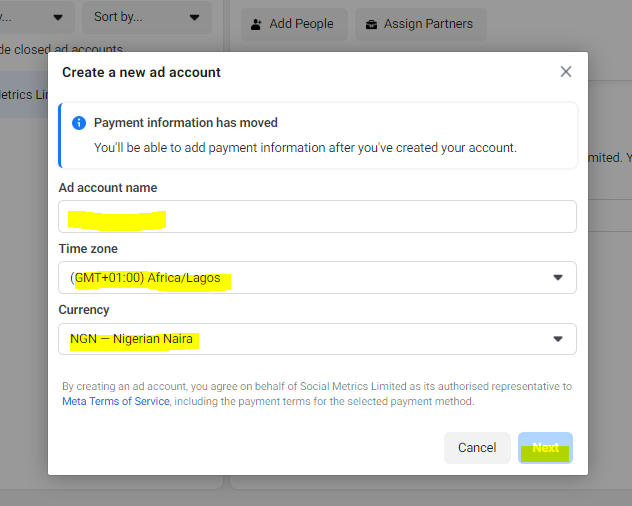 How to Setup Facebook Ads account and add funds With Naira Cards (2023)