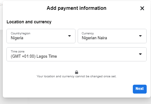 How to Setup Facebook Ads account and add funds With Naira Cards (2023)