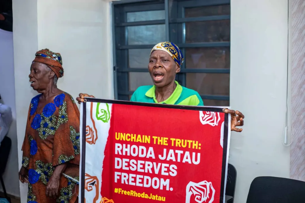rhoda jatau group protest