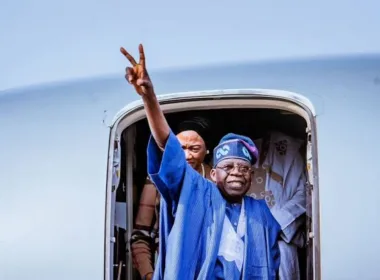 President Tinubu Jets Out On a Private visit to paris