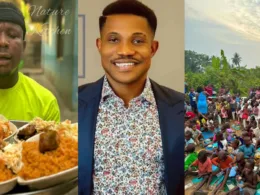 How Pastor Jerry Eze Paid Baptist Nature Kitchen, Facebook Food Vendor to Feed 1000 Children Living in Orphanages Located in Rural Areas In Akwa Ibom