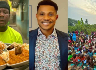 How Pastor Jerry Eze Paid Baptist Nature Kitchen, Facebook Food Vendor to Feed 1000 Children Living in Orphanages Located in Rural Areas In Akwa Ibom