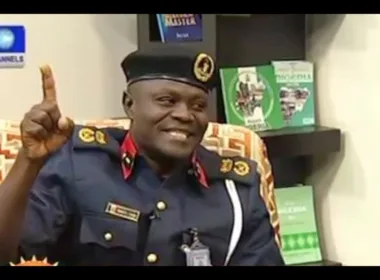 I patented 'My Oga At The Top' slogan- Shem Obafaiye, Viral NSCDC Officer on Channels Interview of 2013
