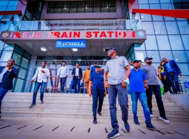 Lagos Governor, Sanwo-Olu Warns Against Commercial Activities on Red Line Rail Tracks