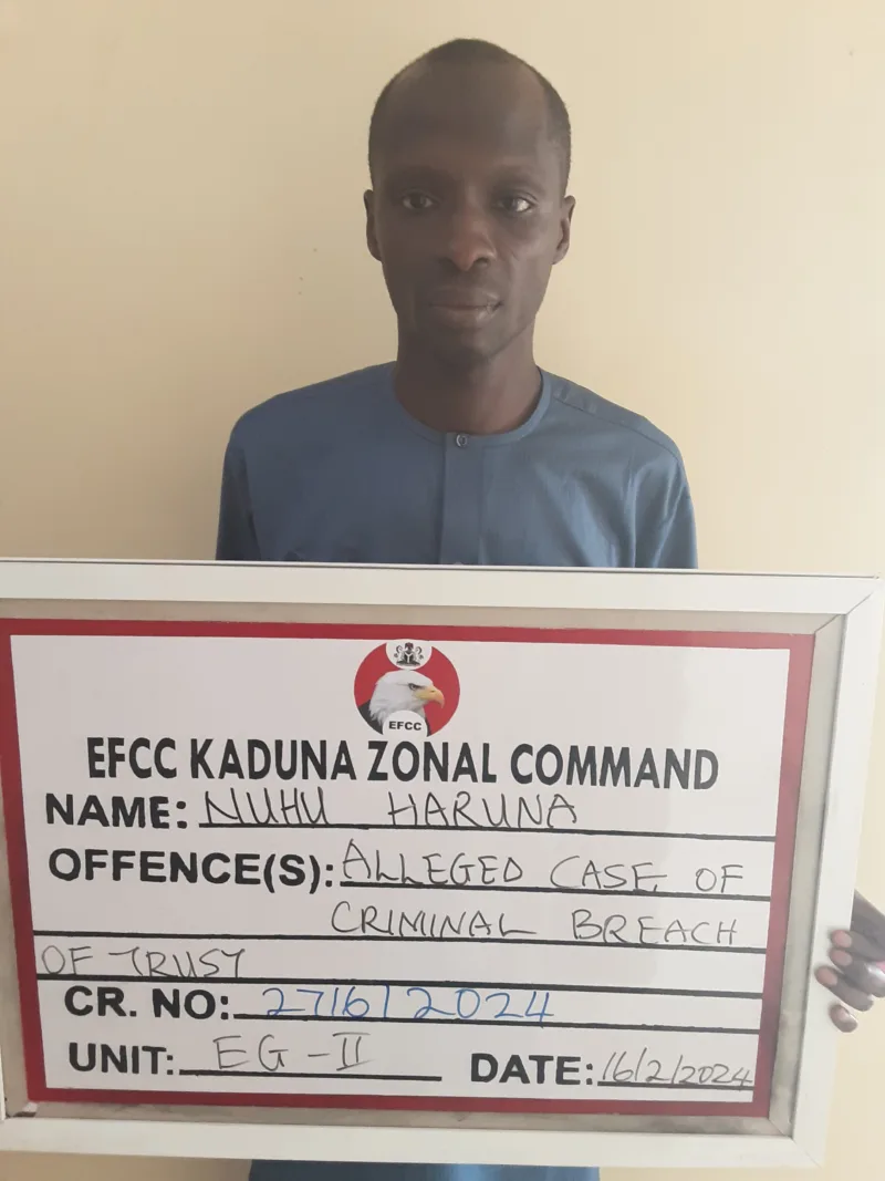 EFCC Apprehends 'Pilot' for N1bn Fraud in Kaduna