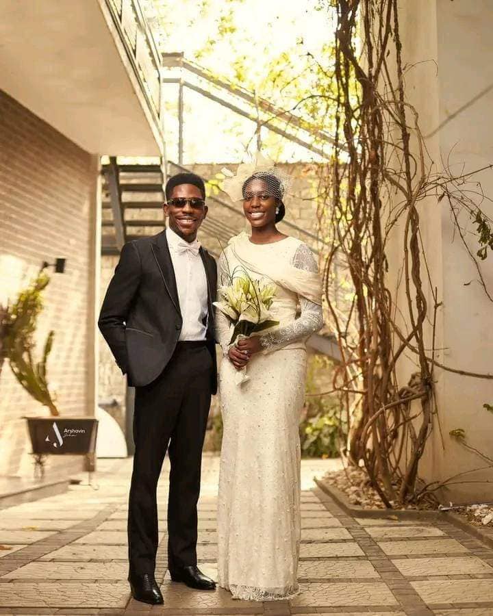 425317907 381824378040982 7067654459491235536 n REPORT AFRIQUE International Gospel Singer, Moses Bliss Marries Fiancée, Marie Wiseborn in Abuja Court (PHOTOS)
