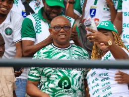 Peter Obi Lands in Côte d'Ivoire To Support Super Eagles in the Quarterfinals of APCON 2023