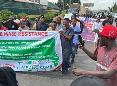 #EndHungerProtest: Protest Begins in Lagos, Osun (Breaking News)