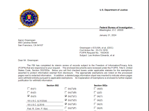 FBI Releases 4th of 5 Batches of Its Files on Tinubu's Heroin Deals in the US
