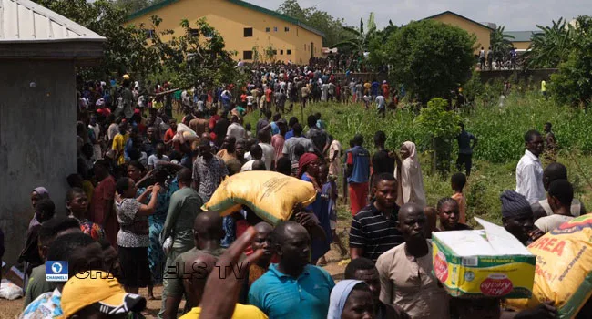 20240303 154117 jpg REPORT AFRIQUE International Residents Loot NEMA Warehouse in Nigeria's Capital Amidst Economic Hardship