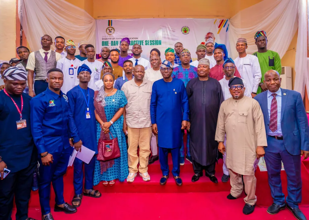 20240305 235918 REPORT AFRIQUE International Governor Babajide Sanwo-Olu approves payment of student bursary in Lagos State, appoints former student leaders as Special Assistants