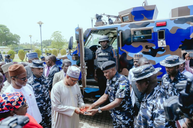 Governor Sani Receives Armored Personnel Carriers from IGP to Boost Security Efforts