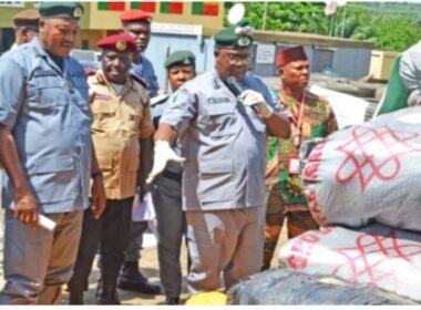 Nigerian Customs Service Seizes Bullets Worth N557 Million Disguised in Garri Sacks