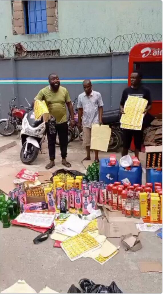 IMG 20240322 114447 REPORT AFRIQUE International Lagos Police Bust Fake Drink Factory, Arrest Four Suspects