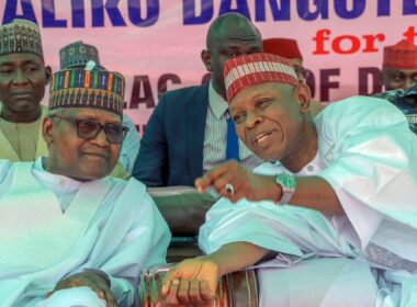 Kano State Governor Receives Donation of 120,000 Bags of Rice from Aliko Dangote Foundation