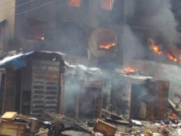 LASEMA uncovers cause of Dosunmu market fire outbreak