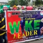 Youths protest in Abuja, declaring support for Wike