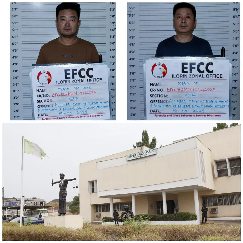 Efcc Arrest Two Chinese Nationals For Illegal Mining