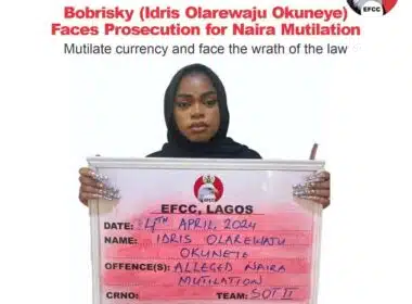 Cross-Dresser Bobrisky Convicted for Naira Abuse, Vows to Educate Followers Controversial Cross-Dresser, Bobrisky Arrested by EFCC for Naira Abuse and Currency Mutilation