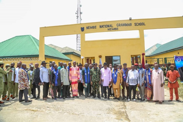 Nigerian Army commissioning project at Nembe National Grammar School 