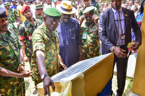 Nigerian Army Commissions project at Nembe National Grammar School