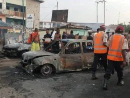 1 dead & 6 Injured In Gas Tanker Explosion in Ogun state