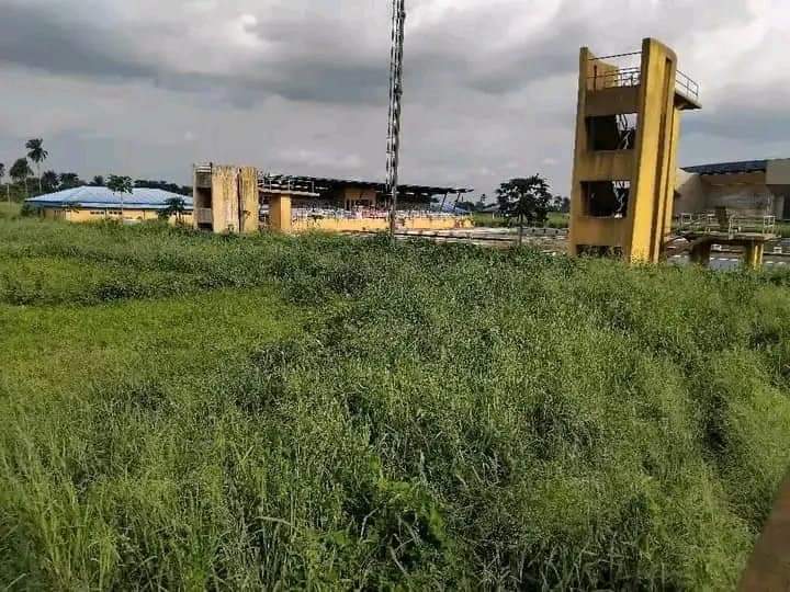 Adokiye Amiesiemaka stadium in dilapidated shape