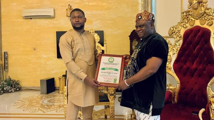 National Association of University Students (NAUS) Confers OPM General Overseer as Grand Patron