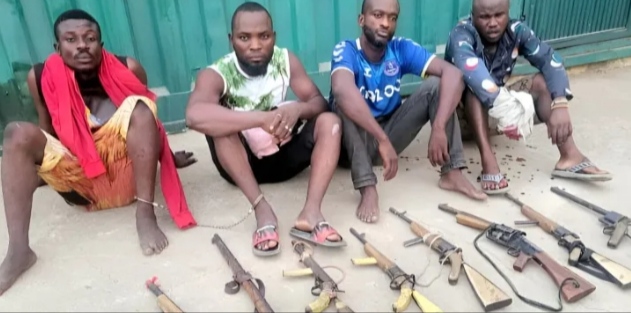 Fct police command nab notorious armed robbery gang in Abuja
