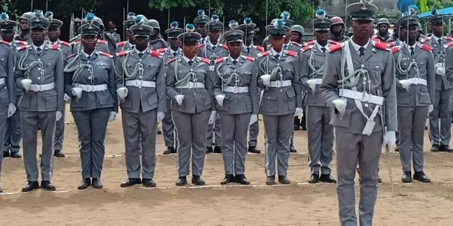 File photo of Nigeria Customs officers