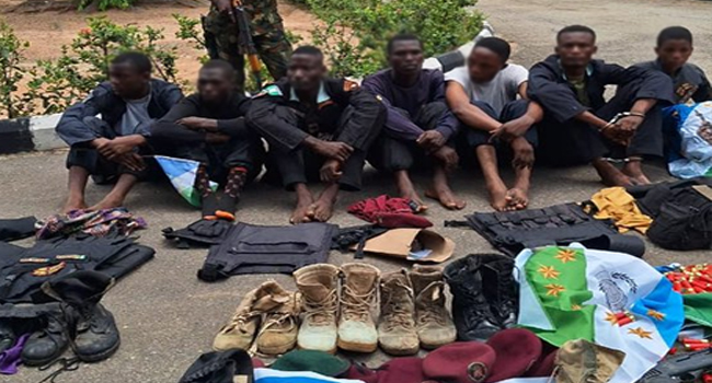 Police authorities in Oyo State have apprehended 20 suspects believed to be associated with the Yoruba Nation group over Oyo Government Secretariat invasion.