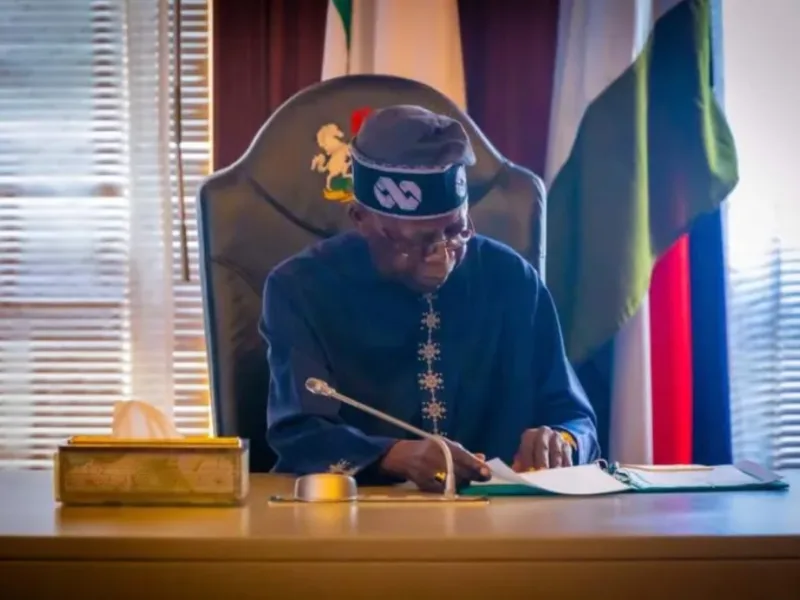 President Tinubu signs old National Anthem Bill into law