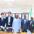 Wike and the representatives of the Japan International Cooperation Agency (JICA) during a meeting on Tuesday.